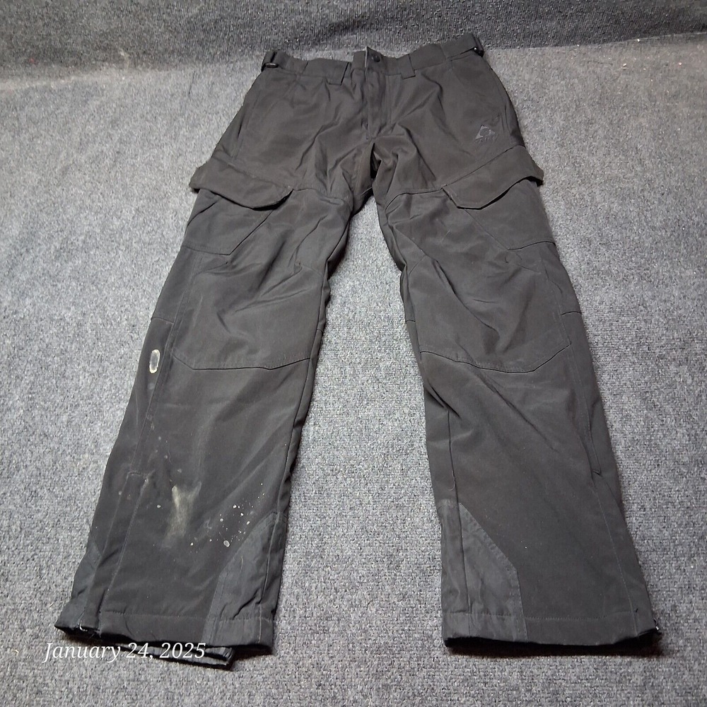 * Gerry Snow Ski Snowboard Pants Men Small Black Fleece‎ Lined